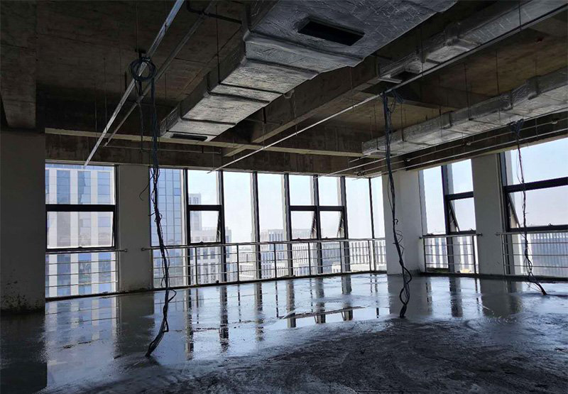 優(yōu)紅國際地面找平工程進(jìn)行中