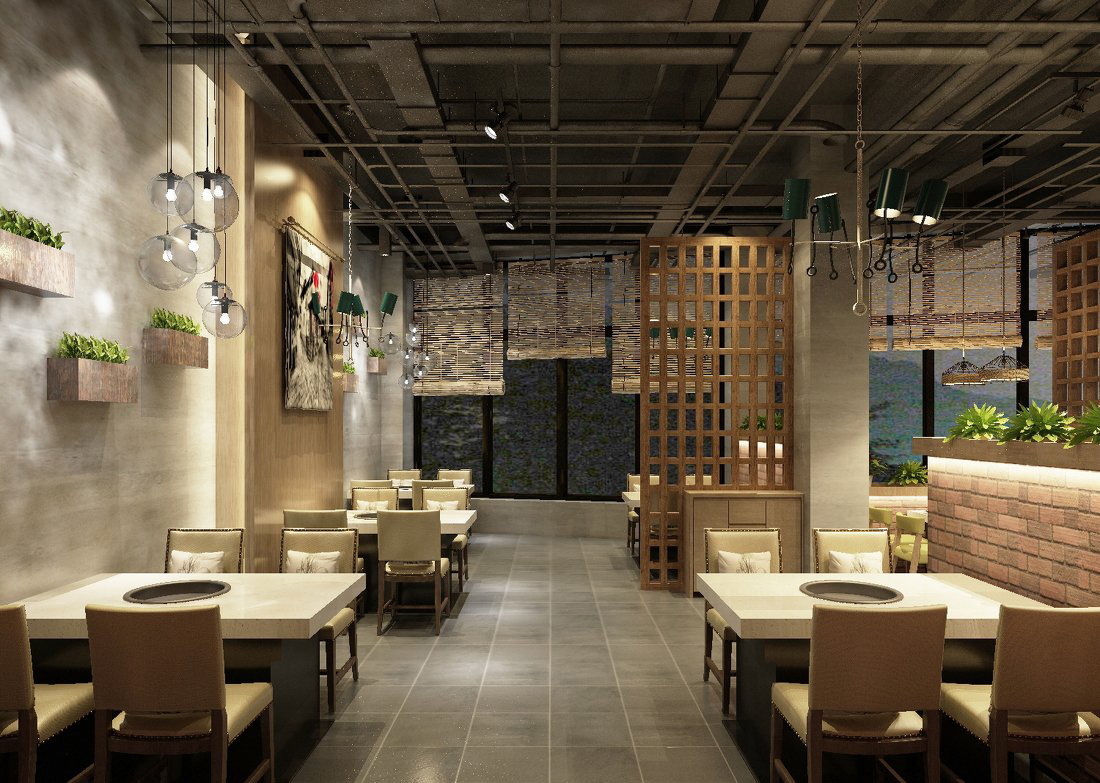 南京火鍋店裝修公司 自助火鍋店設(shè)計如何提升用