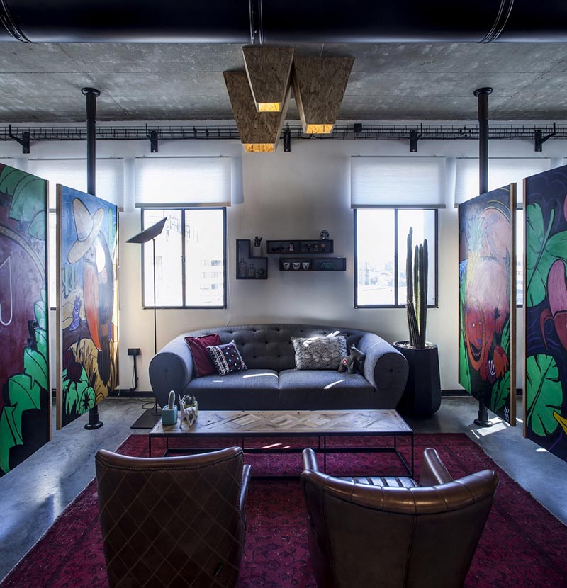 2400平工業(yè)風(fēng)辦公室裝修