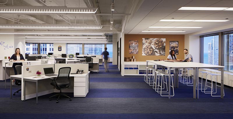 1200平簡約風辦公室裝修