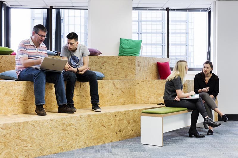 500平開放辦公室裝修