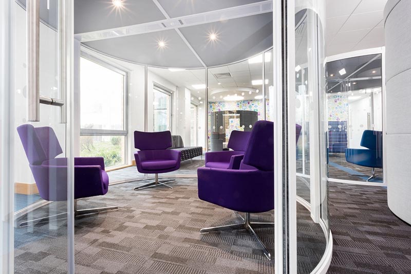 1200平開放辦公室裝修