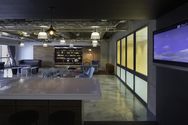 2200平開放辦公室裝修