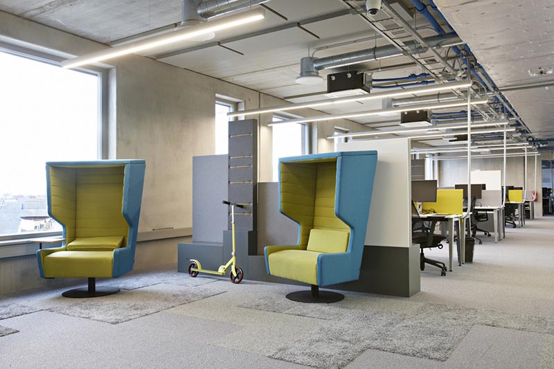 2700平開放辦公室裝修